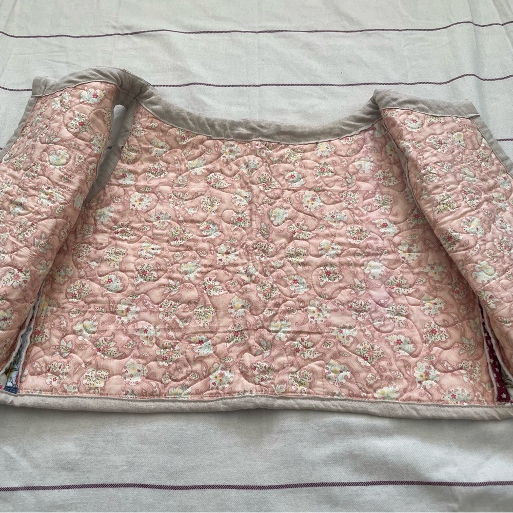 Floral Patchwork Vest - image 2